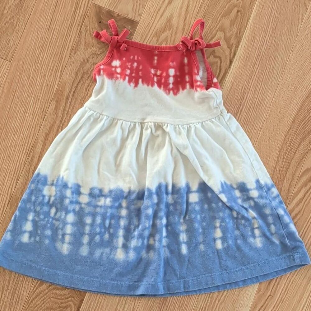 Jumping-beans Women's Blue and Red Dress